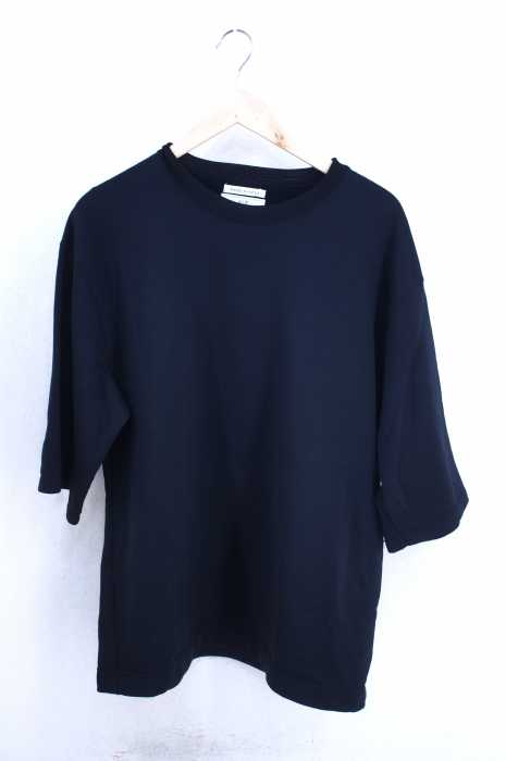 417 by EDIFICE （フォーワンセブンバイエディフィス） JAPAN MADE C/NY ミニウラケ5/S クルーネックTEE メンズ トップス