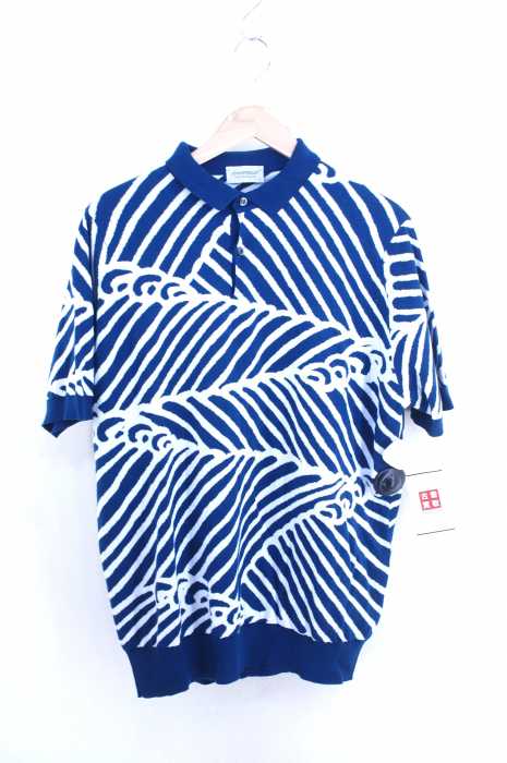 JOHN SMEDLEY（ジョンスメドレー） 18SS ABBINGTON ジャガード半袖ポロニット メンズ トップス