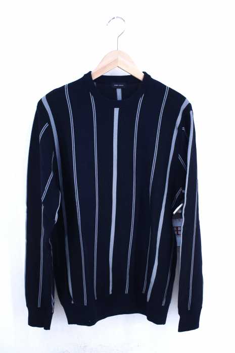 JOSEPH HOMME(ジョゼフオム) マルチストライプコットンニット メンズ トップス