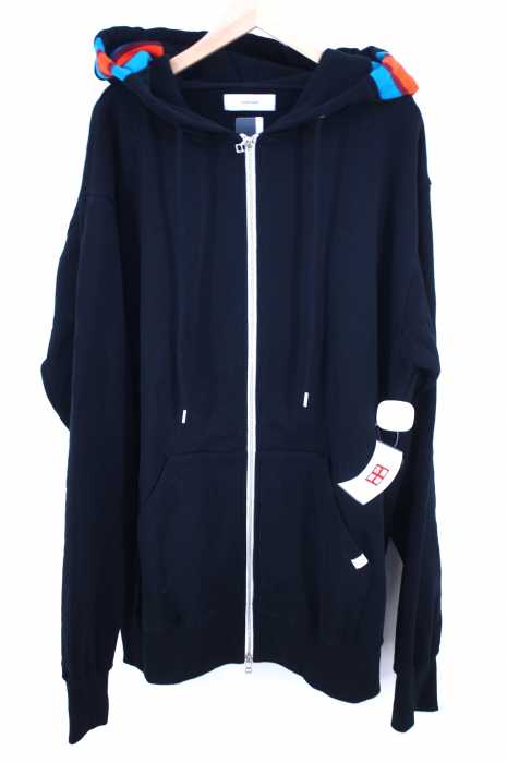 FACETASM （ファセッタズム） RIB ZIPPER HOODIE メンズ トップス