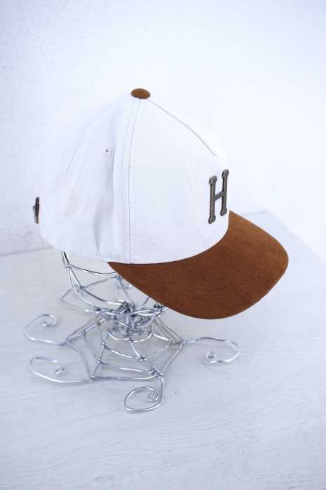 HUF (ハフ) Hロゴプレート5パネルキャップ メンズ 帽子