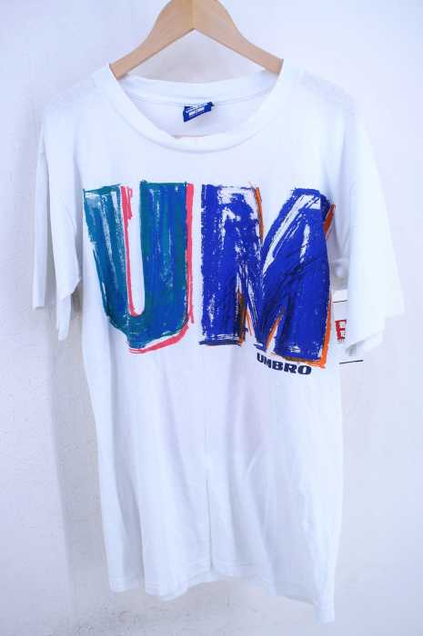 UMBRO（アンブロ） 90s プリントクルーネックTシャツ メンズ トップス