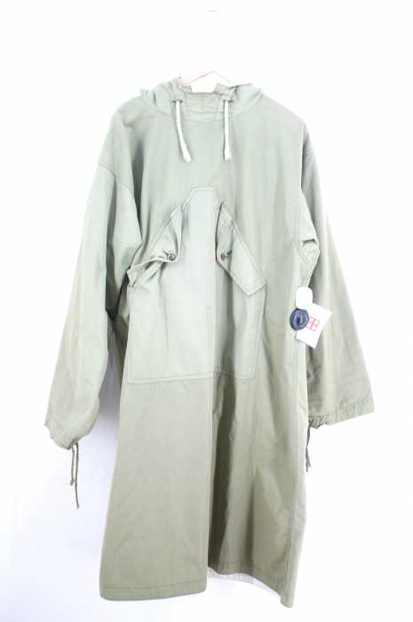 USED古着  （ユーズドフルギ） 40〜50S 尿素ボタン ミリタリーアノラックコート メンズ アウター