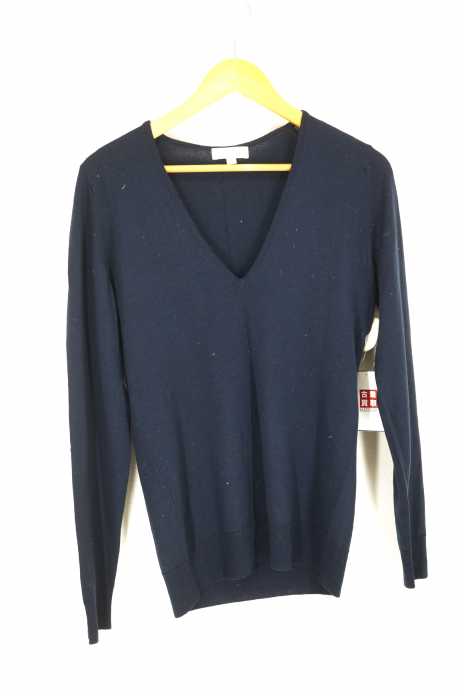 JOHN SMEDLEY（ジョンスメドレー） Vネックハイゲージニット メンズ トップス