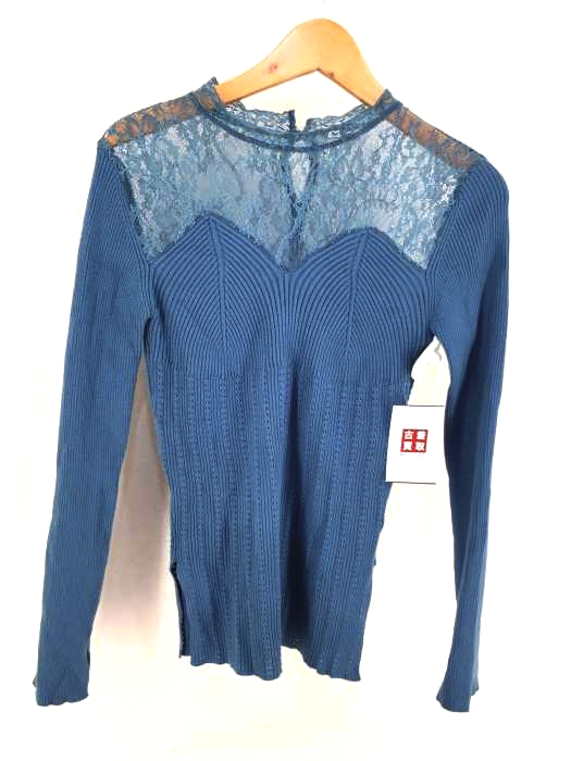 moussy（マウジー） LACE KNIT COMBI トップス レディース トップス