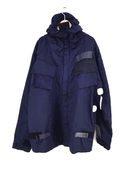 USED古着(ユーズドフルギ) イギリス軍 対化学兵器用防護服 NBC NO.1 MKIV BLUE SMOCK PARKA メンズ アウター