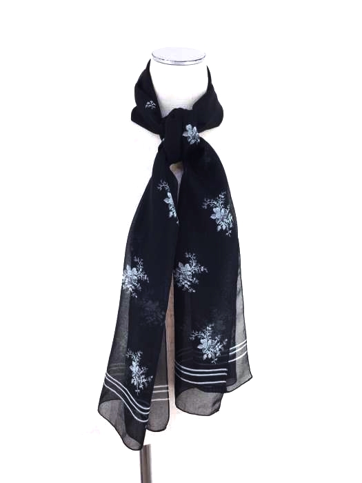 Laura Ashley　（） 花柄入りスカーフ レディース ファッション雑貨