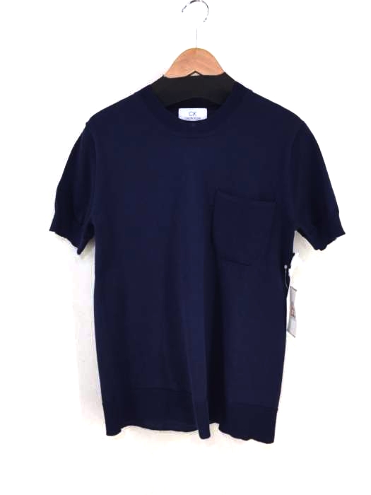 ck Calvin Klein（シーケーカルバンクライン） リネン混ニット ポケットTEE メンズ トップス