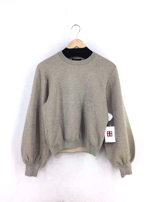 to b by agnes b.（トゥービーバイアニエスベー） 19AW シルバーラメニット レディース トップス