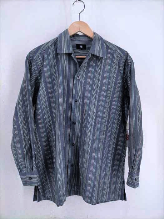 im ISSEY MIYAKE DESIGN STUDIO（イッセイミヤケデザインスタジオ） 80～90S マルチカラーストライプシャツ レディース トップス