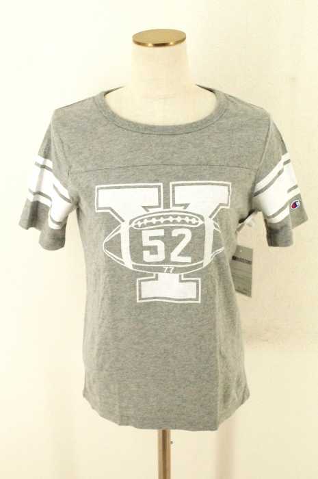 Champion (チャンピオン) クルーネックプリントTシャツ レディース トップス