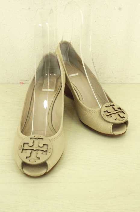 TORY BURCH (トリーバーチ) オープントゥロゴパンプス レディース シューズ