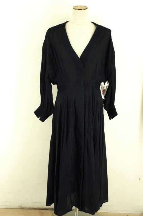 Mame マメ 16ss シャーリング刺繍コットンワンピース レディース ワンピース ブランド古着買取販売バズストア