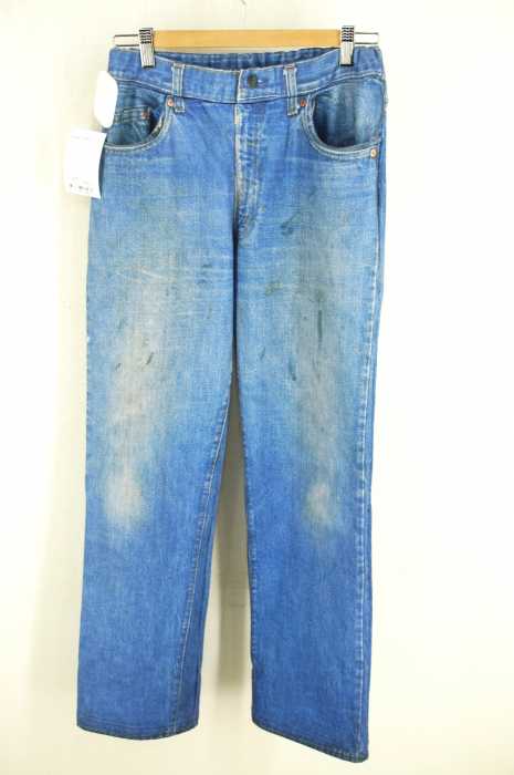 TALKING ABOUT THE ABSTRACTION （トーキングアバウトザアブストラクション） デニム転写パンツ メンズ パンツ