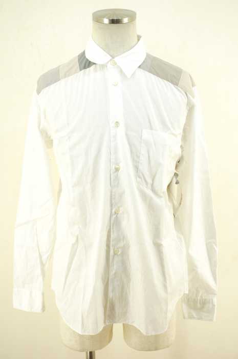 COMME des GARCONS HOMME DEUX (コムデギャルソンオムドゥ) AD2013 切替デザインシャツ メンズ トップス