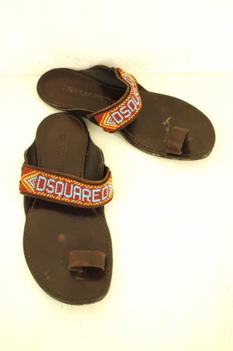DSQUARED2 (ディースクエアード) ビーズ加工サンダル メンズ シューズ