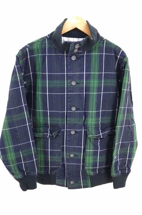 WOOLRICH（ウールリッチ） チェック柄ブルゾン メンズ アウター