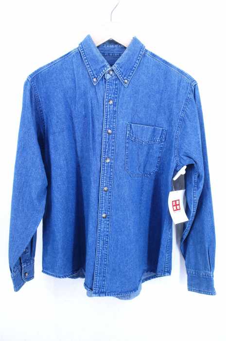 Wrangler （ラングラー） デニムBDシャツ レディース トップス