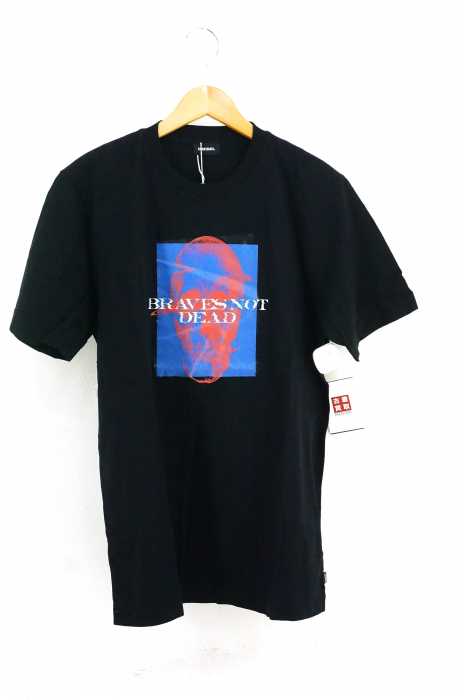 DIESEL (ディーゼル) HC-JUST-DIVISION MAGLIETTA ロゴワッペンクルーネックTシャツ メンズ トップス