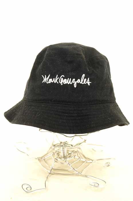 Mark Gonzales（マークゴンザレス） ロゴ刺繍　バケットハット メンズ 帽子