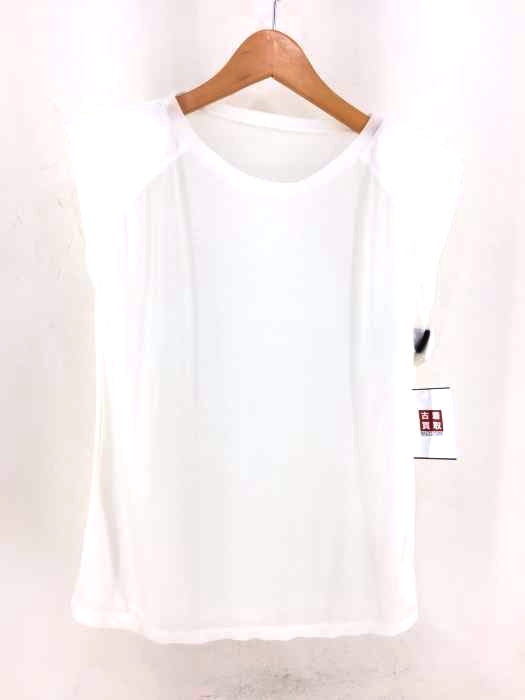 FUMIE＝TANAKA（フミエタナカ） 20SS through pad no sleeve レディース トップス