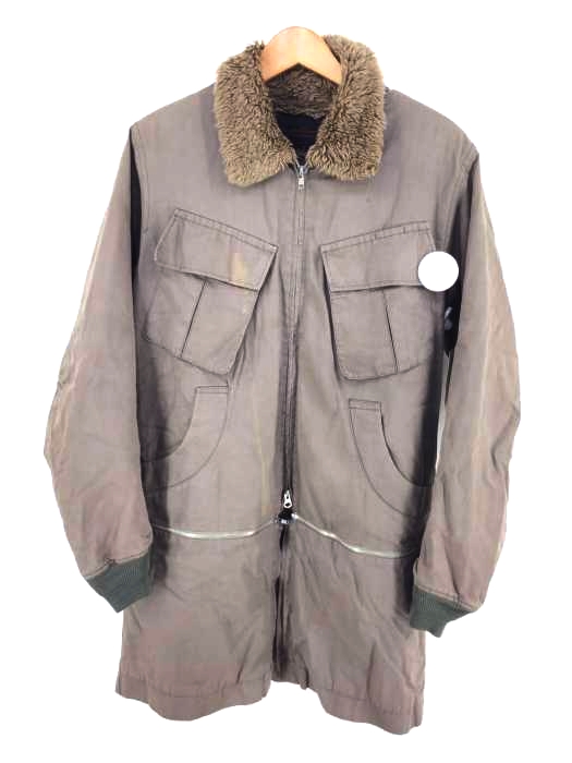 UNDERCOVERISM（アンダーカバーイズム） 04AW But Beautiful期　 Faux shearling lined black jacket メンズ アウター