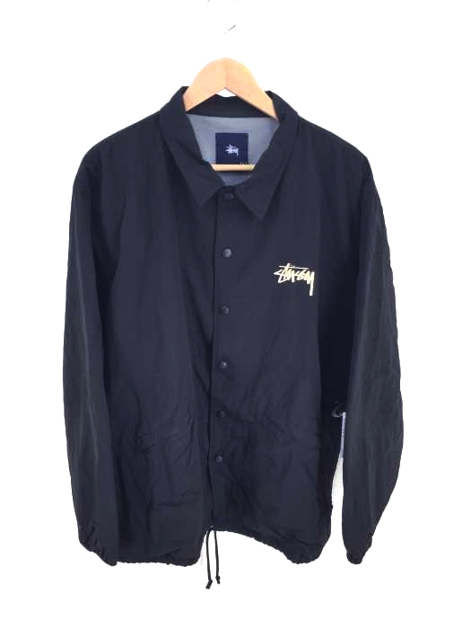 Stussy(ステューシー) 90s OLD バックプリントコーチジャケット ストックロゴ メンズ アウター