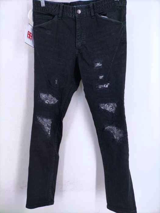 n(n) by NUMBER (N)INE（エヌエヌバイナンバーナイン） リペア加工 スキニーパンツ メンズ パンツ