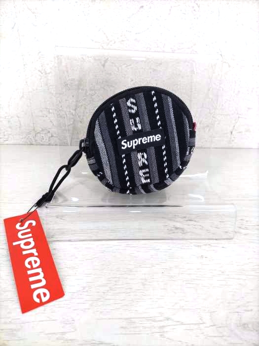 Supreme（シュプリーム） 20SS WOVEN STRIPE COIN POUCH メンズ 財布・ケース