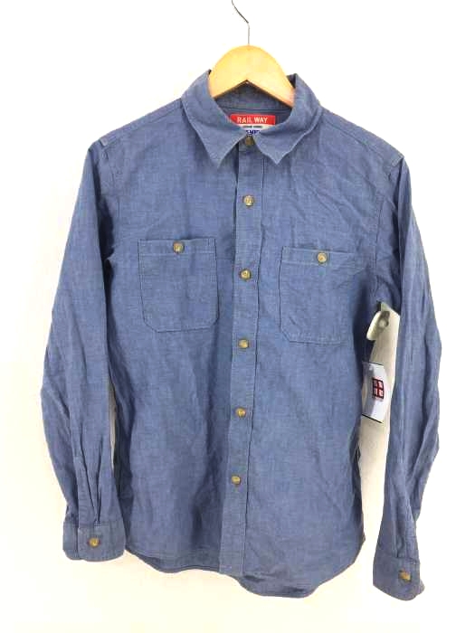 UES（ウエス） RAIL WAY シャンブレーシャツ メンズ トップス