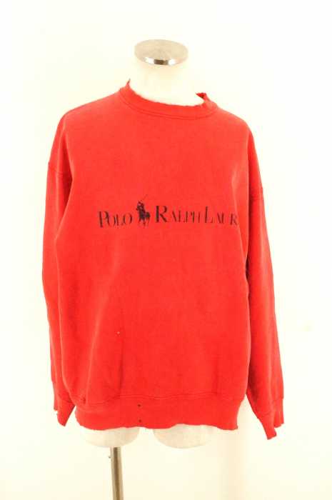 USED古着(ユーズドフルギ) ダメージプリントスウェット メンズ トップス