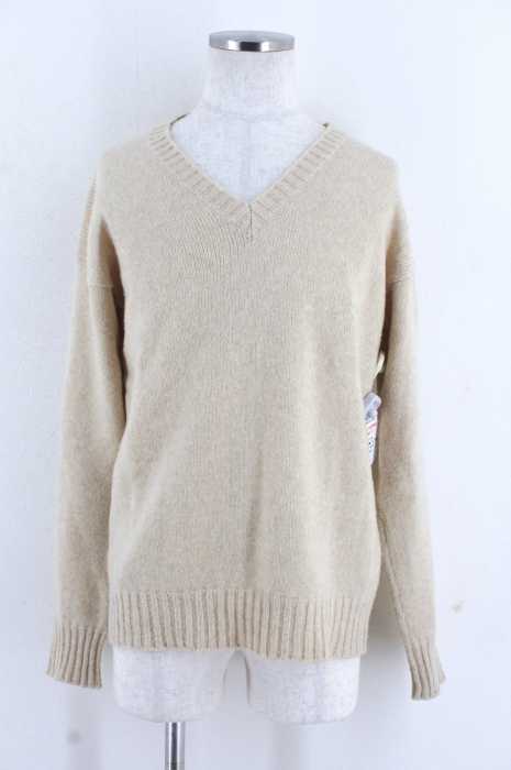 Martin Margiela（マルタンマルジェラ） 14　Vネックウール混ニットトップス メンズ トップス