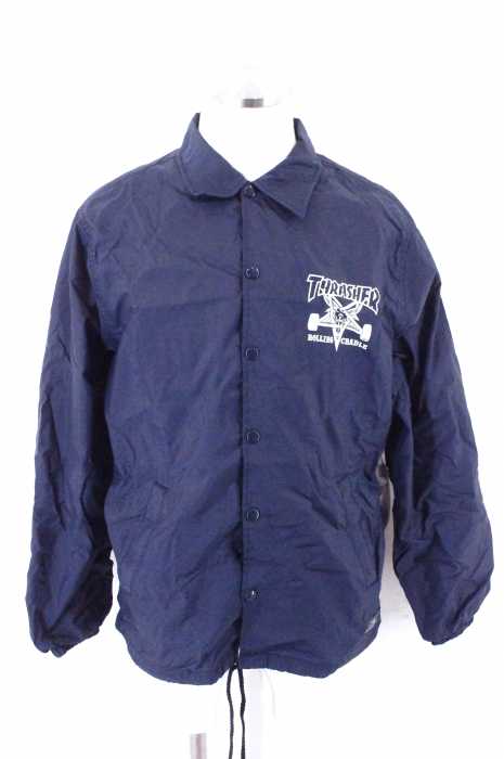 ROLLING CRADLE×THRASHER () プリントコーチジャケット メンズ アウター