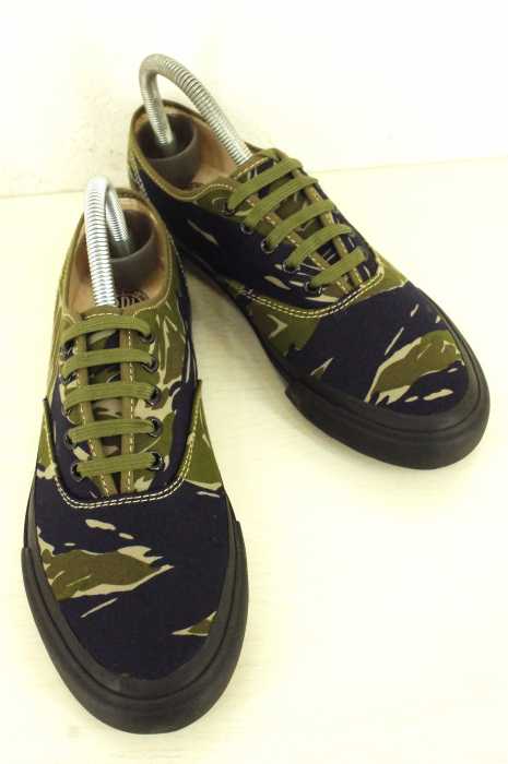 RRL RALPH LAUREN （ダブルアールエル ラルフローレン） NEW NORFOLK-SK-VLC INDIGO IND TWILL レディース シューズ