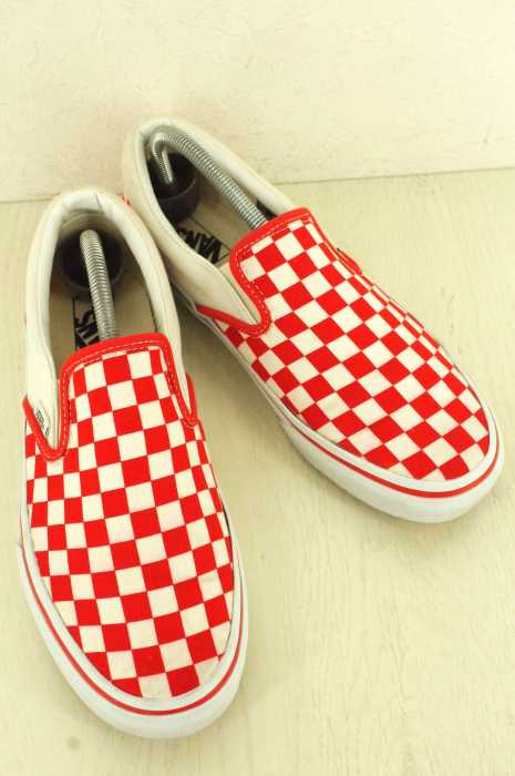 VANS （バンズ） チェック柄 スリッポン メンズ シューズ