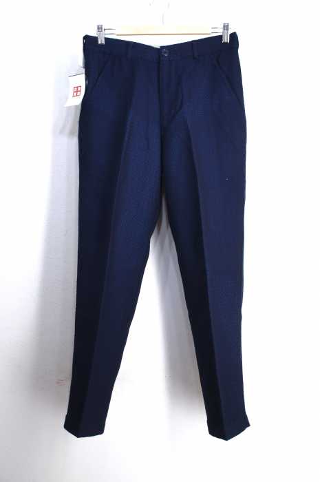 COMME des GARCONS HOMME PLUS （コムデギャルソンオムプリュス） AD2001 ヘリンボーン総柄スラックス メンズ パンツ