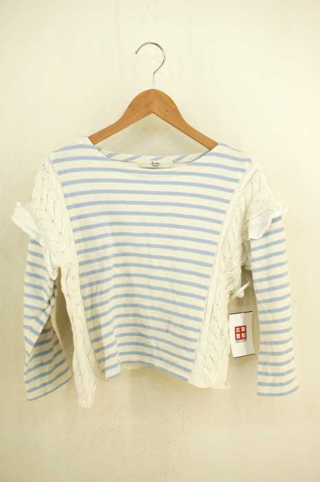 Another Edition （アナザーエディション） AE[A]BOR MIX PO クルーネックTシャツ レディース トップス