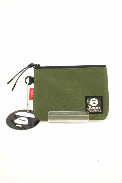 AAPE BY A BATHING APE（エーエイプバイアベイシングエイプ） AAPE NYLON CANVAS POUCH メンズ 財布・ケース