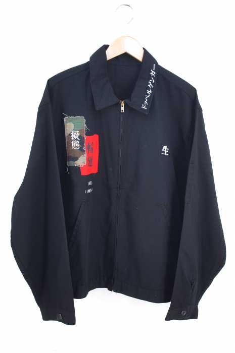 USED古着  （ユーズドフルギ） リメイクパッチワークスイングトップ メンズ アウター
