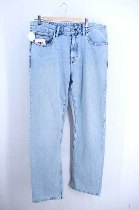 Calvin Klein Jeans（カルバンクラインジーンズ） high straight ハイストレート ブリーチデニムパンツ メンズ パンツ