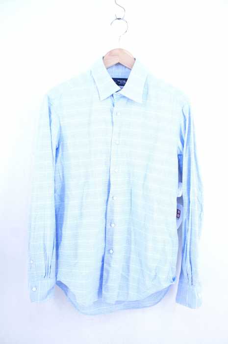 Makers Shirt 鎌倉（メーカーズシャツカマクラ） グレンチェック柄 コットンボタンシャツ メンズ トップス