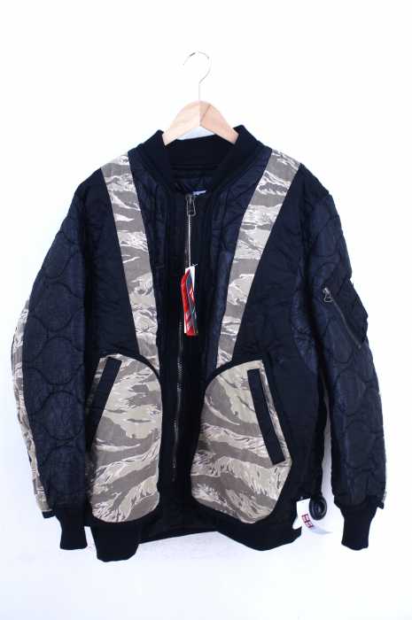 FACETASM （ファセッタズム） CAMO MIX MA-1 レディース アウター