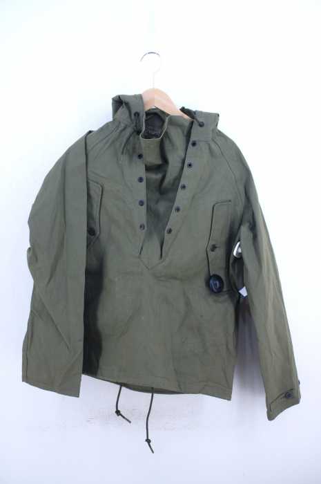 U S Army ユーエスアーミー 1955年製 13星ボタン ラバーコーティングアノラックパーカー デッキレインパーカー メンズ アウタ ブランド古着買取販売バズストア