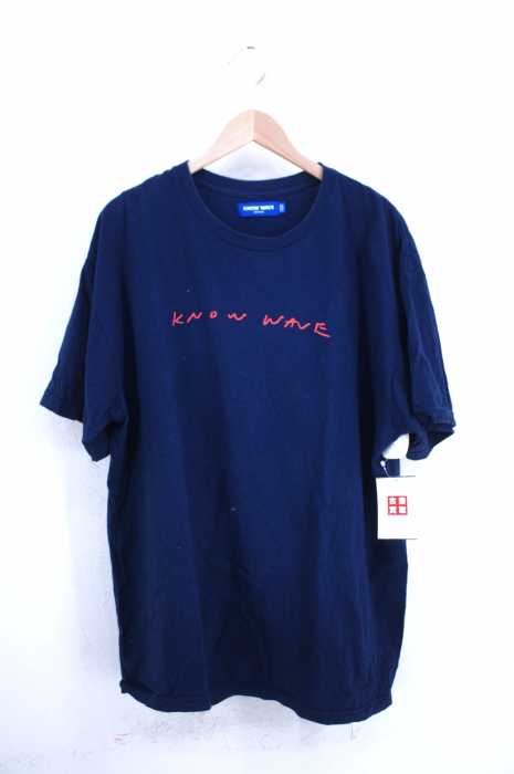KNOW WAVE(ノーウェーブ) ロゴプリントTシャツ メンズ トップス
