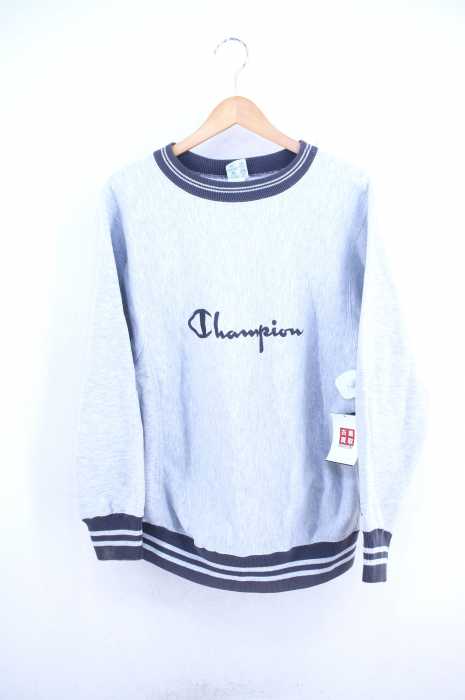 Champion （チャンピオン） 90S REVERSE WEAVE 刺繍タグ  霜降り スウェット メンズ トップス