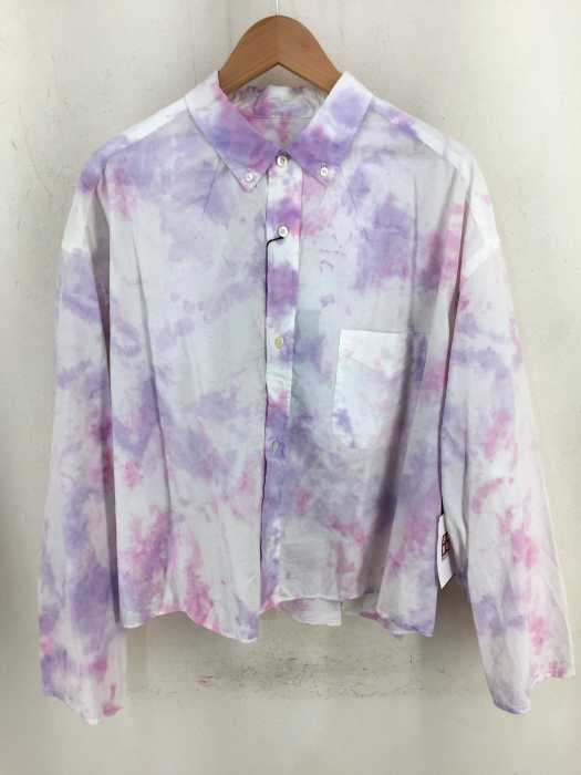 URU(ウル) 19AW SHORT LENGTH SHIRTS Tye dye タイダイボタンダウンシャツ メンズ トップス