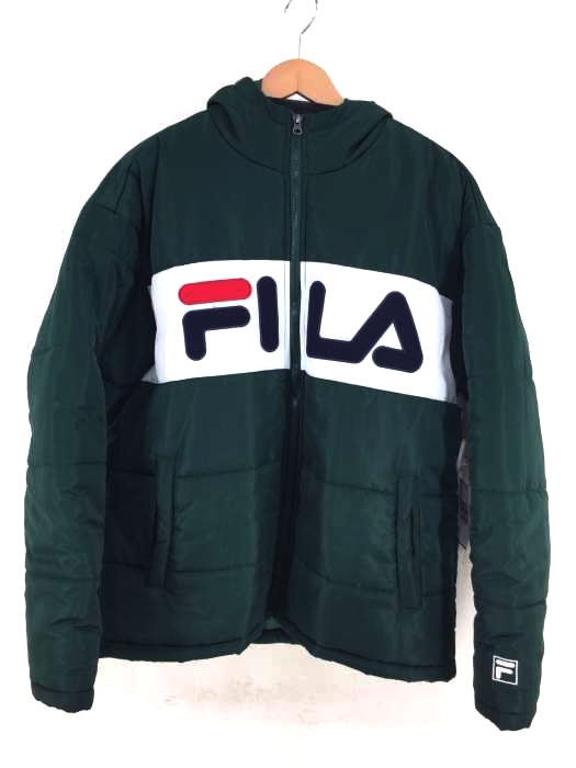 FILA（フィラ） 中綿フードブルゾン メンズ アウター