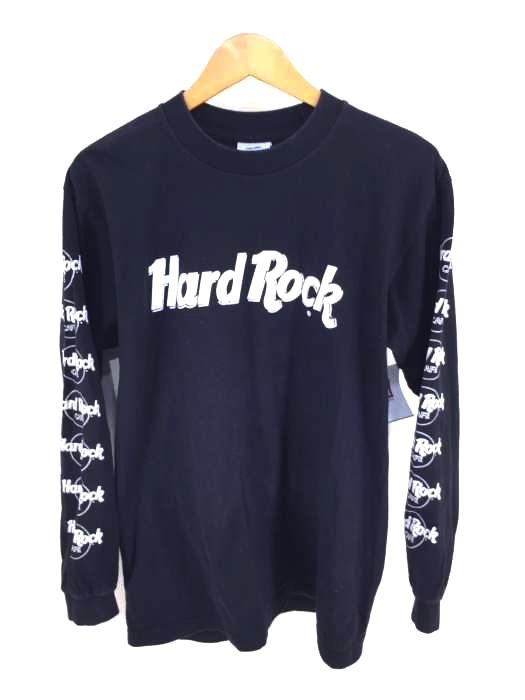 PRO CLUB（プロクラブ） HARD ROCKロゴプリント　ロングスリーブTシャツ メンズ トップス