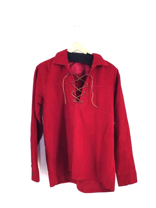 Sportswear（スポーツウエア） 50s レースアップ プルオーバーシャツ メンズ トップス