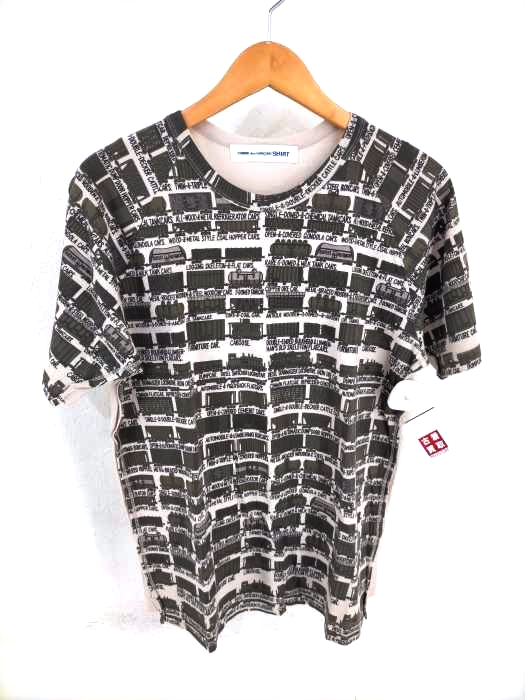 COMME des GARCONS SHIRT（コムデギャルソンシャツ） GONDOLA CARS 総柄TEE メンズ トップス